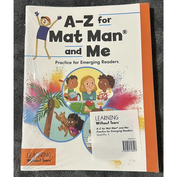 A-Z for Mat Man and Me: Practice for Emerging Readers (5-Pack) - Picture 1 of 4